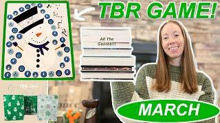 March TBR Game Picks My Reads |  Excited for this TBR | March 2024 TBR Game