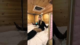 [part 1] Van Tour of my self built van after 2 years of full time living  #vanlife