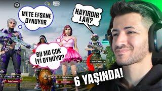 METE'NİN SESİNİ DUYUNCA DALGA GEÇTİLER / POPÜLERLİĞİNE VS ATTIK / PUBG MOBILE