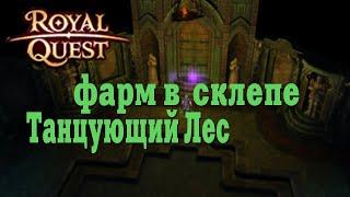 Royal Quest - #49/1 час фарма/Небольшой склеп