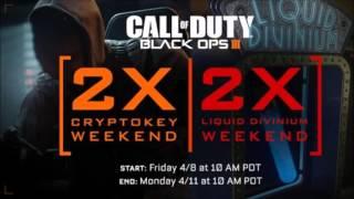 Black Ops 3 - DOUBLE CRYPTOKEY & LIQUID DIVINIUM WEEKEND! GETTING A TON OF CRYPTOKEYS FAST! (BO3)