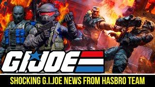 SHOCKING NEWS from Hasbro's G.I.JOE Classified Team!