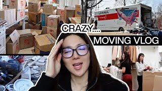 CRAZY crazy… MOVING DAY VLOG | SICK AND TIRED + RENO IS STILL GOING ON | NEW LOOKS IN EACH ROOM