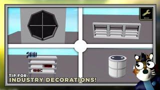  | Piggy Build Mode - INDUSTRY DECORATIONS (Bm Tips & Tricks) • AMAZING TIPS FOR U MAPS!!