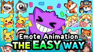 How to Animate Emotes WITHOUT an Animation Program!