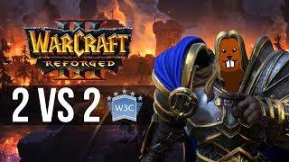 Diablo + WarCraft 3 W3Champions 2vs2 с Майкером и Соколом