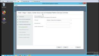 Deploy vCenter Server 6.5 with an Embedded Platform Services Controller - Part 2