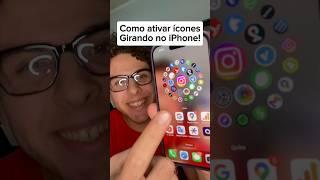 Como deixar ícones de app girando no iPhone com o Quike em segundos! 