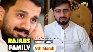 Rajabs Family & Mr Patlo  Live 9th march Rajab and Haider #youtubelive #rajabsfamily #bigfun