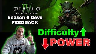 Diablo 4 Devs give PTR Feedback: Power down, difficulty up!