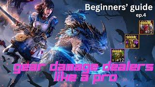 RAID: Shadow Legends | Beginner's Guide | ep. 4 | gear damage dealers like pro !!!