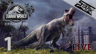 Jurassic World Evolution - 1.Rész (Saját parkot nyitunk!) - Stark LIVE