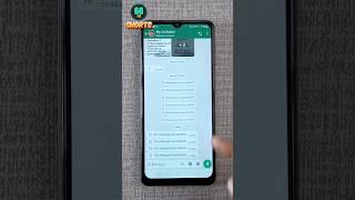 How to Read Deleted WhatsApp Messages #shorts