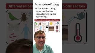 Biotic vs. abiotic factors