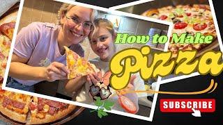 Making Hawaiian Pizza  Easy&Fun