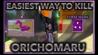 HOW TO KILL OROCHIMARU & GET CURSE MARK SCROLL|EASIEST METHOD!!|ROBLOX Naruto RPG- Beyond |