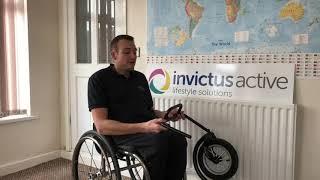 Wheelchair Footrest For FreeWheel Attachment | Invictus Active