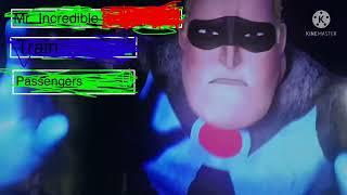 The Incredibles (2004) Opening Scene with Healthbars