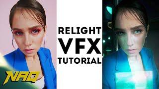 RELIGHT VFX TUTORIAL | After Effects, Blender, Photoshop, EbSynth