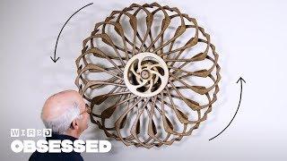 How This Guy Builds Mesmerizing Kinetic Sculptures | Obsessed | WIRED