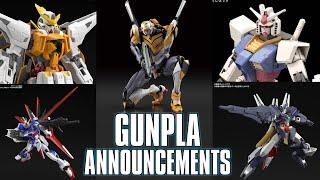 Awesome New Gundam and Gunpla Announcements!