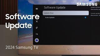 Run a software update on your Samsung TV to fix bugs and issues | Samsung US