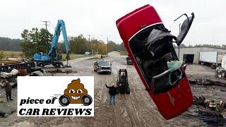 POS Car Reviews | 1995 Chrysler LeBaron dropped from a CRANE