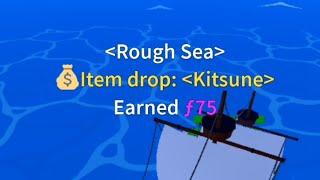 getting kitsune from ship raids (blox fruits)