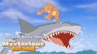 Swimming Sharptooth! | The Land Before Time V: The Mysterious Island