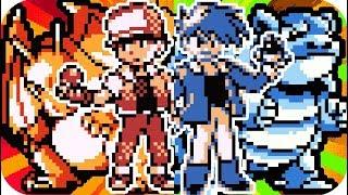 Pokémon Red & Blue - Final Battle! Champion Rival (1080p60)