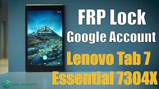 Bypass Google Account Lenono Tab 7 Essential TB7304X