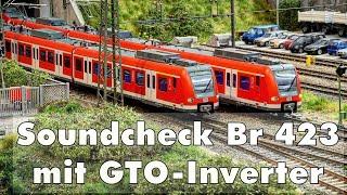 Amazing sound for one of the most famous german commuter trains  on a german modelrailway!