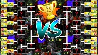 PvZ 2 BIG Tournament PLANTS & VINE - Who Will Win? - Plant vs Plant Challenge