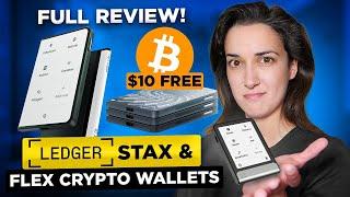 Crypto Wallets: Ledger Stax!  + NEW Flex Wallet Reveal  | Unboxing Full Review  (Next-Gen Tech!)