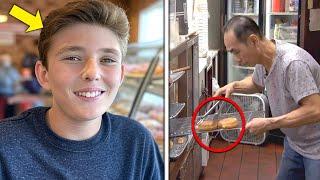 Barron Trump Buys Out Store’s Doughnuts So Owner Can Care for His Sick Wife