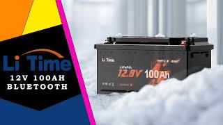 LiTime 12V 100Ah H190  Akumulator LiFePO4 z Bluetooth / Recenzja 4K