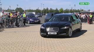 Funeral cortege on the Celtic Way of Celtic great, John Hughes.