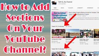 How to Add Sections on Your YouTube Channel? | Tagalog | Canon EOS M50 Vlog | Buhay OFW