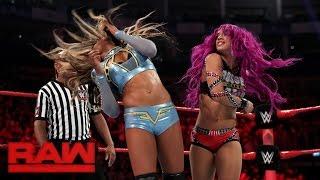 Sasha Banks vs. Alicia Fox: Raw, May 8, 2017