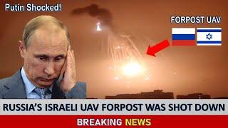 Ukrainian defense shot down the Russian Forpost UAV supplied from Israel in Odessa.