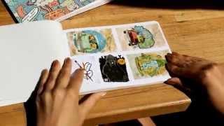Book of stickers "Parazita Kusok - 3" overview