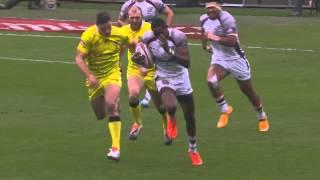 Perry Baker SPRINTS to full-length try for USA