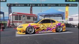 CarX Drift Livery Timelapse