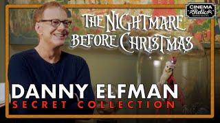 Danny Elfman shows off his personal Jack Skellington from The Nightmare Before Christmas