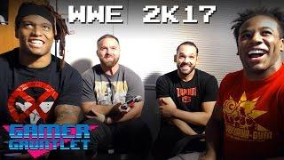 NXT's TYE DILLINGER, DASH WILDER & BRENNAN WILLIAMS play WWE 2K17 w/ Austin Creed! — Gamer Gauntlet