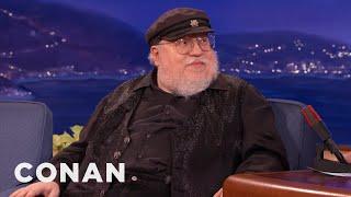 George R. R. Martin Still Uses A DOS Word Processor | CONAN on TBS