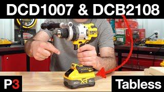 Dewalt DCD1007 &  DCB2108 Testing