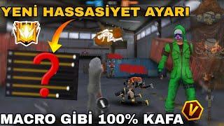 FREE FİRE YENİ HASSASİYET AYARLARI 2024 NASIL KAFA ATILIR? PRO OLUNUR KAFA ATMA HASSASİYET FREE FİRE