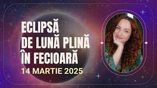 Eclipsă de Lună Plină în Fecioară | Închiderea unui Ciclu Karmic și Noi Începuturi | Astrokarma.ro