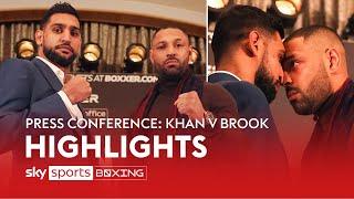 HEATED! Amir Khan vs Kell Brook | Press Conference Highlights